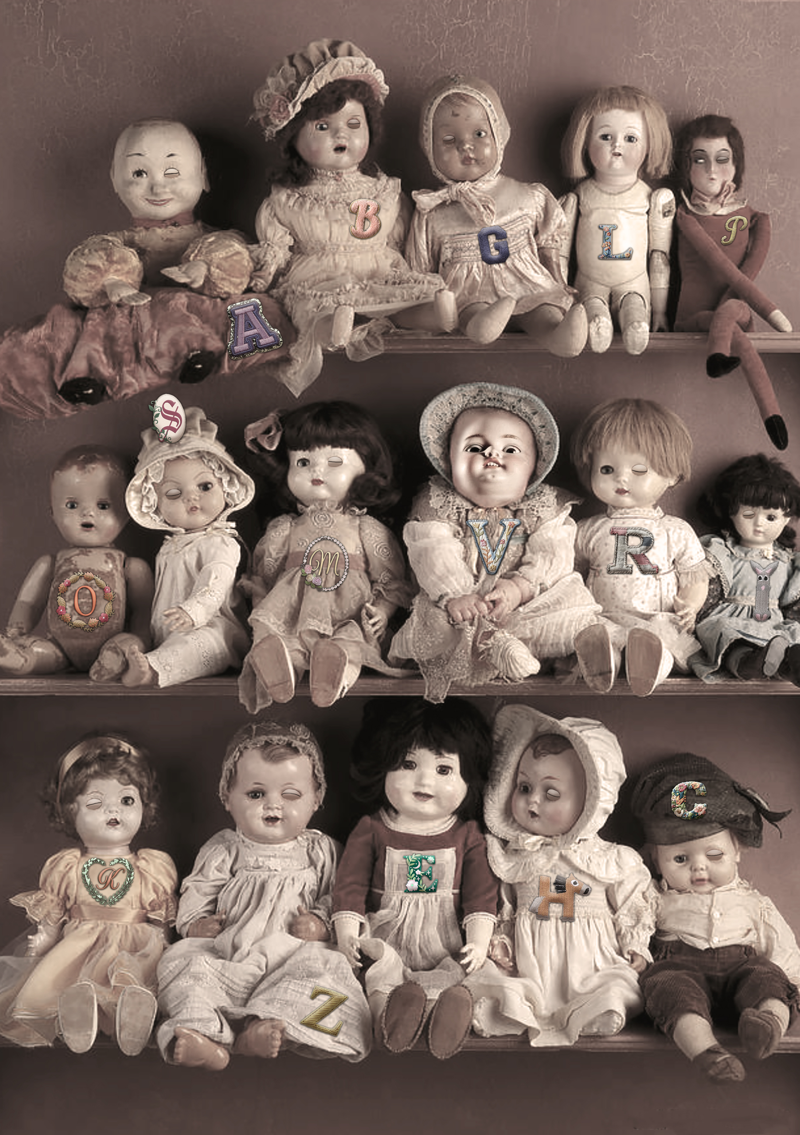 Grandmeemaw's Doll Collection